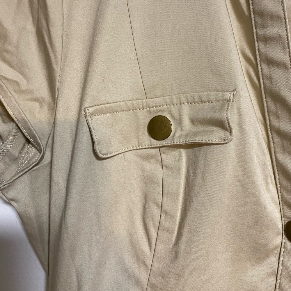 H&M Utility Shirt Dress, Beige, Women’s US 12 - Picture 4 of 12
